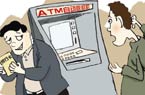 ATM�E�e�������]�Ȧ�d